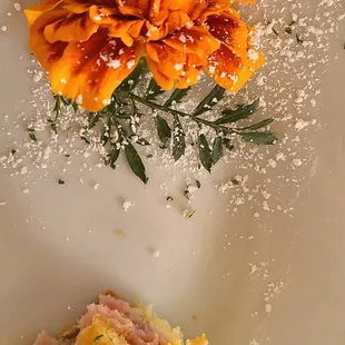 One of their breakfast sandwiches, I should have taken a picture before I ate most of it