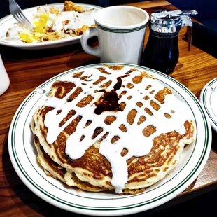 Cinnamon Roll Pancakes