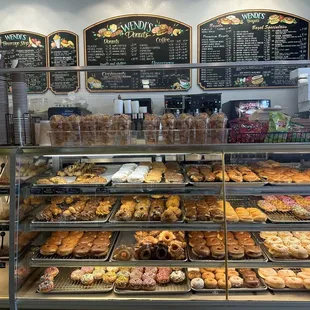 a variety of doughnuts