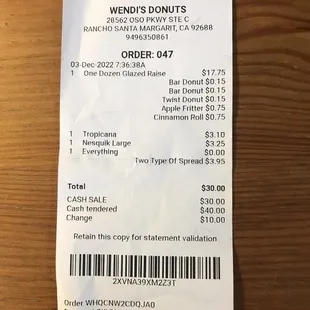 Ordered a dozen donuts and without asking she uncharged me and pick all 12 of the donuts herself. Shady AF!