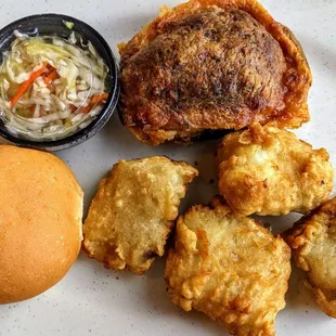 Beer battered cod