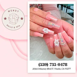 Nail magic by the best in town!  Check out our latest designs and treat yourself to a flawless mani-pedi.