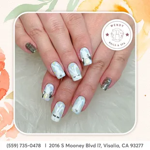 Hop into spring with adorable rabbit-inspired Easter nails!  Let your fingertips join in the Easter fun.
