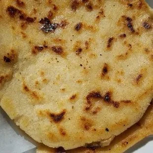 Chicken and cheese papusa