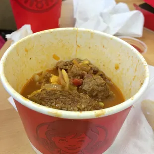 Chili from Wendy's
