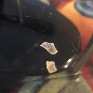 Plastic in chili
