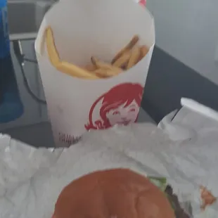 Believe it or not this is a large fry from Wendy&apos;s in Bothell.