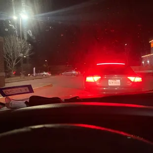 Drive through during a freeze where most everywhere is closed