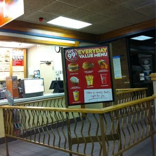Wendy's counter