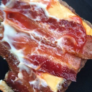 The baconator. For the price one pays subway or dunkin next door is such a better buy.