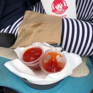 French Fries with Ketchup #stopover