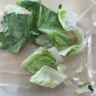 Was turning brown it was old and that's what they wanted to put on hamburger