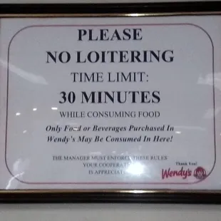 Wendy's Doesn't Want Your $/No Manners/Violates CA Accomodation Laws