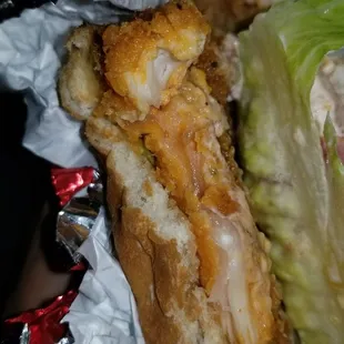 Raw spicy chicken disgusting