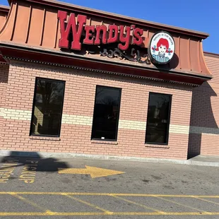 the front of the restaurant