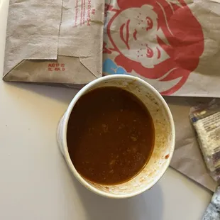 A little short on the chili!