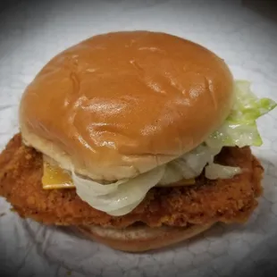 Spicy chicken no tomatoes add cheese..