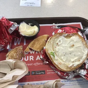 Just cause you order a bunch of crap doesn't mean you have to eat every bit of it. Today I shot for 75%! Sigh...