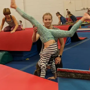Baby girl is learning skills!