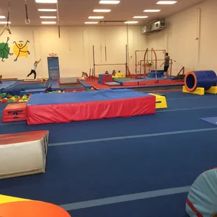 Wendy&apos;s gymnastics floor