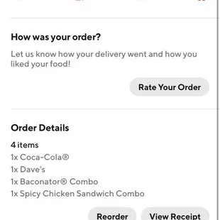 Oder DoorDash and received not the same , very mad