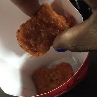 Wendy&apos;s should be ashamed of these nuggets like wtf!