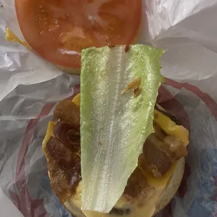 Skimped on the lettuce, which is ok but the fries? REALLY?