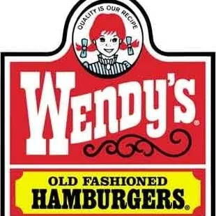 a sign for wendy&apos;s hamburgers