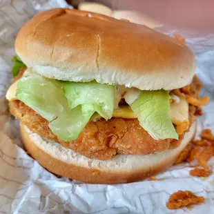 Spicy Ghost Pepper Ranch Chicken Sandwich ($7.59). Good, but I didn't care for the ranch sauce. 9/16/2023