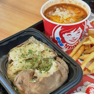 Sour Cream and Chive Baked Potato