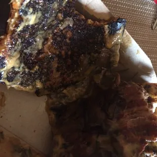 This is what you get when you go to this Wendy's. Got home started eating only to realize my bun was completely burnt!