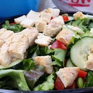Do not get this salad it is so hot my mouth is still burning after one bite.  They can be liable if someone gave to a child