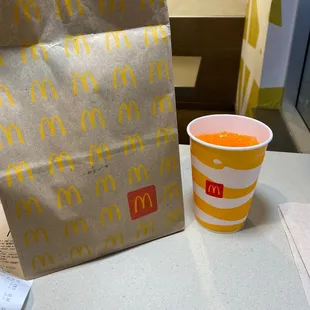 What I ate cause they didn&apos;t have small buns and the dining room was closed