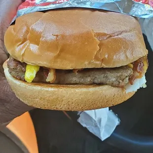 Breakfast baconator