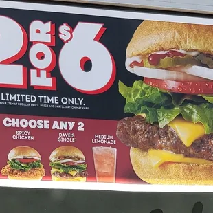 New Wendy's on Cactus (next to March Air Base) w/ no yelp pg yet. This is a GOOD DEAL. Wendy's was named most expensive fast food in 22'