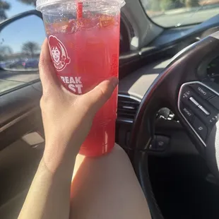 What the freak is in this amazing drink  Like hell yaaaaa