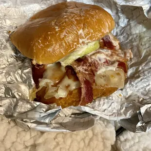 Look at the slop.  Mayo all over bun.