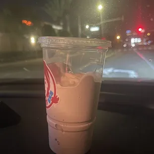 She say that is a medium frosty really????