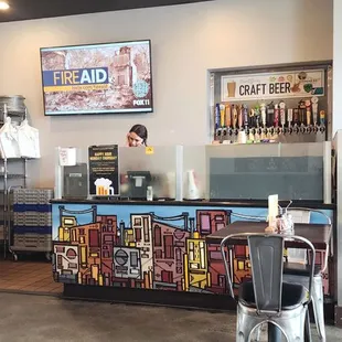 Front counter