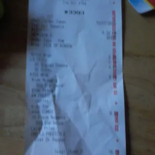 Receipt