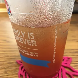 Omg their strawberry ice tea is amazing! Would go just for this!
