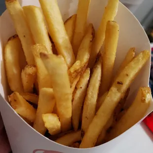 Loving Wendy's "new" fries!