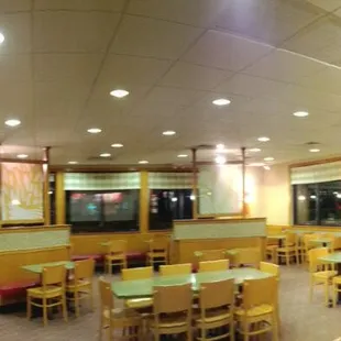 sushi and sashimi, interior