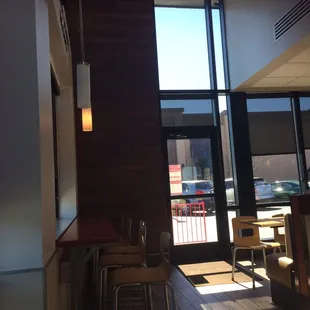 Modern interior at this new location 2/2017