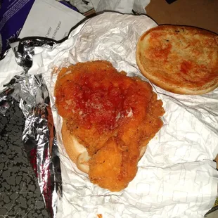 ? SPICY HONEY CHICKEN SPICY HONEY SAUCE, WITH BACON &amp; AND CHEESE?