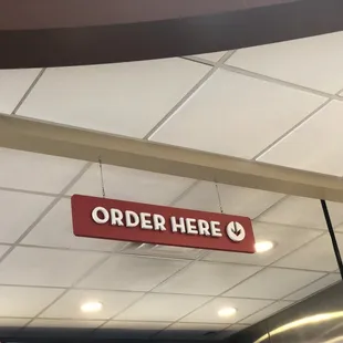 Order up