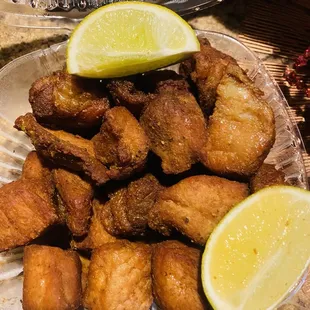 Fried pork! Chicharrón Frito!