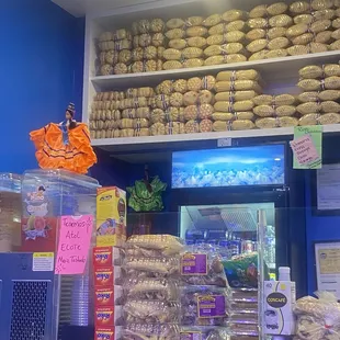 Lots of traditional El Salvadorean cookies!