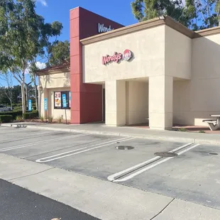 the front of the restaurant