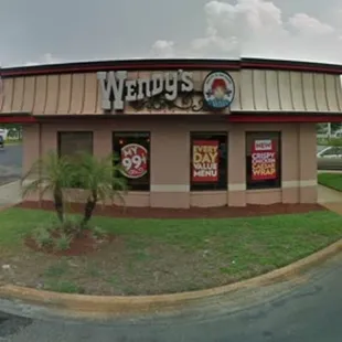 the front of the restaurant